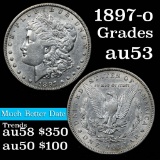 1897-o Morgan Dollar $1 Grades AU+