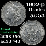 1902-p Morgan Dollar $1 Grades Select AU