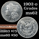 1902-o Morgan Dollar $1 Grades Select Unc