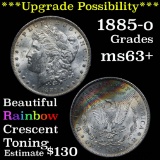 1885-o Morgan Dollar $1 Grades Select+ Unc