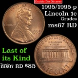 1995/1995 DDO Lincoln Cent 1c Grades GEM++ Unc RD