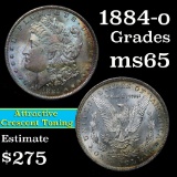 1884-o Morgan Dollar $1 Grades GEM Unc