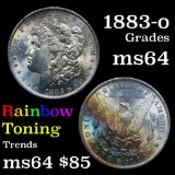 1883-o Morgan Dollar $1 Grades Choice Unc