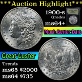 ***Auction Highlight*** 1900-s Morgan Dollar $1 Graded Choice+ Unc By USCG (fc)