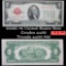 1928G $2 Red Seal United States Note Grades AU, Almost Unc