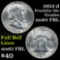 1952-d Franklin Half Dollar 50c Grades Select Unc FBL