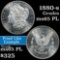 1880-s Morgan Dollar $1 Grades GEM Unc PL (fc)