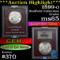***Auction Highlight*** REDFIELD HOARD 1899-o Morgan Dollar $1 Graded ms65 By Paramount (fc)