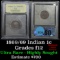 ***Auction Highlight*** 1869/69 Indian Cent 1c Graded f, fine by USCG (fc)