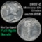 1937-d Mercury Dime 10c Grades Choice AU/BU Slider FSB