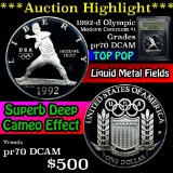 1992-s Olympics Modern Commem Dollar $1 Graded Gem++ Perfection by USCG