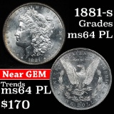 1881-s Morgan Dollar $1 Grades Choice Unc PL