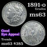 1891-o Morgan Dollar $1 Grades Select Unc (fc)