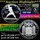 1992-s Olympics Modern Commem Dollar $1 Graded GEM++ Proof Deep Cameo by USCG (fc)