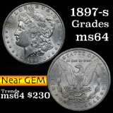 1897-s Morgan Dollar $1 Grades Choice Unc (fc)