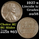 1927-s Lincoln Cent 1c Grades Choice AU/BU Slider