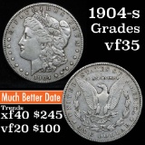 1904-s Morgan Dollar $1 Grades vf++