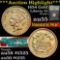 ***Auction Highlight*** 1854 Gold Liberty $3 Graded Choice AU By USCG (fc)