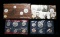 1985 Uncirculated Set, 10 coins + 2 Medallions P & D mint