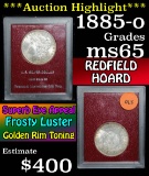 1885-o REDFIELD Hoard Morgan Dollar $1 Grades GEM Unc