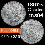 1897-s Morgan Dollar $1 Grades Choice Unc