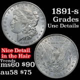 1891-s Morgan Dollar $1 Grades Unc Details