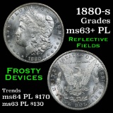 1880-s Morgan Dollar $1 Grades Select Unc+ PL