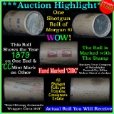 ***Auction Highlight*** Morgan dollar roll ends 1879 & 'cc', Better than average circ (fc)