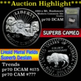 1991 S MOUNT RUSHMORE Modern Commem Half Dollar 50c Graded GEM++ Proof Deep Cameo By USCG