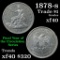 1878-s Trade Dollar $1 Grades xf (fc)