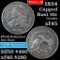 1834 Capped Bust Dime 10c Grades xf+
