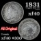 1831 Capped Bust Dime 10c Grades xf (fc)