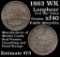 1863 WK Lanphear Fuld# 165cy/97a Civil War Token Grades xf