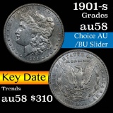 1901-s Morgan Dollar $1 Grades Choice AU/BU Slider (fc)