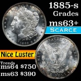 1885-s Morgan Dollar $1 Grades Select+ Unc