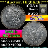 ***Auction Highlight*** 1903-s Morgan Dollar $1 Graded Choice AU by USCG (fc)