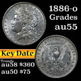 1886-o Morgan Dollar $1 Grades Choice AU (fc)
