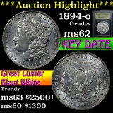 ***Auction Highlight*** 1894-o Morgan Dollar $1 Graded Select Unc By USCG (fc)