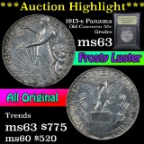 ***Auction Highlight*** 1915-s Panama Pacific Old Commem Half Dollar 50c Graded Select Unc by USCG (