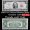 1963 $2 Red seal United States note Grades Gem CU++