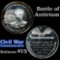 Battle of Antietam Limited Edition Lincoln Mint silver .825 oz. .999 fine silver