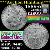 1889-o Morgan Dollar $1 Graded Select Unc By USCG (fc)