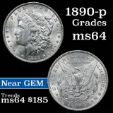 1890-p Morgan Dollar $1 Grades Choice Unc