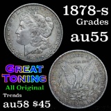 1878-s Morgan Dollar $1 Grades Choice AU