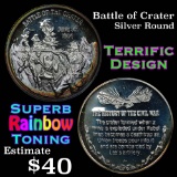 Battle of Crater Limited Edition Lincoln Mint silver .825 oz. .999 fine silver