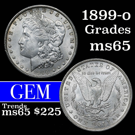 1899-o Morgan Dollar $1 Grades GEM Unc (fc)