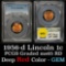 PCGS 1956-d Lincoln Cent 1c Graded ms65 RD By PCGS