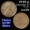 1946-p Lincoln Cent 1c Grades Choice AU/BU Slider