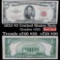1953 $5 Red Seal United States Note Grades vF++