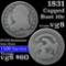 1831 Capped Bust Dime 10c Grades vg, very good